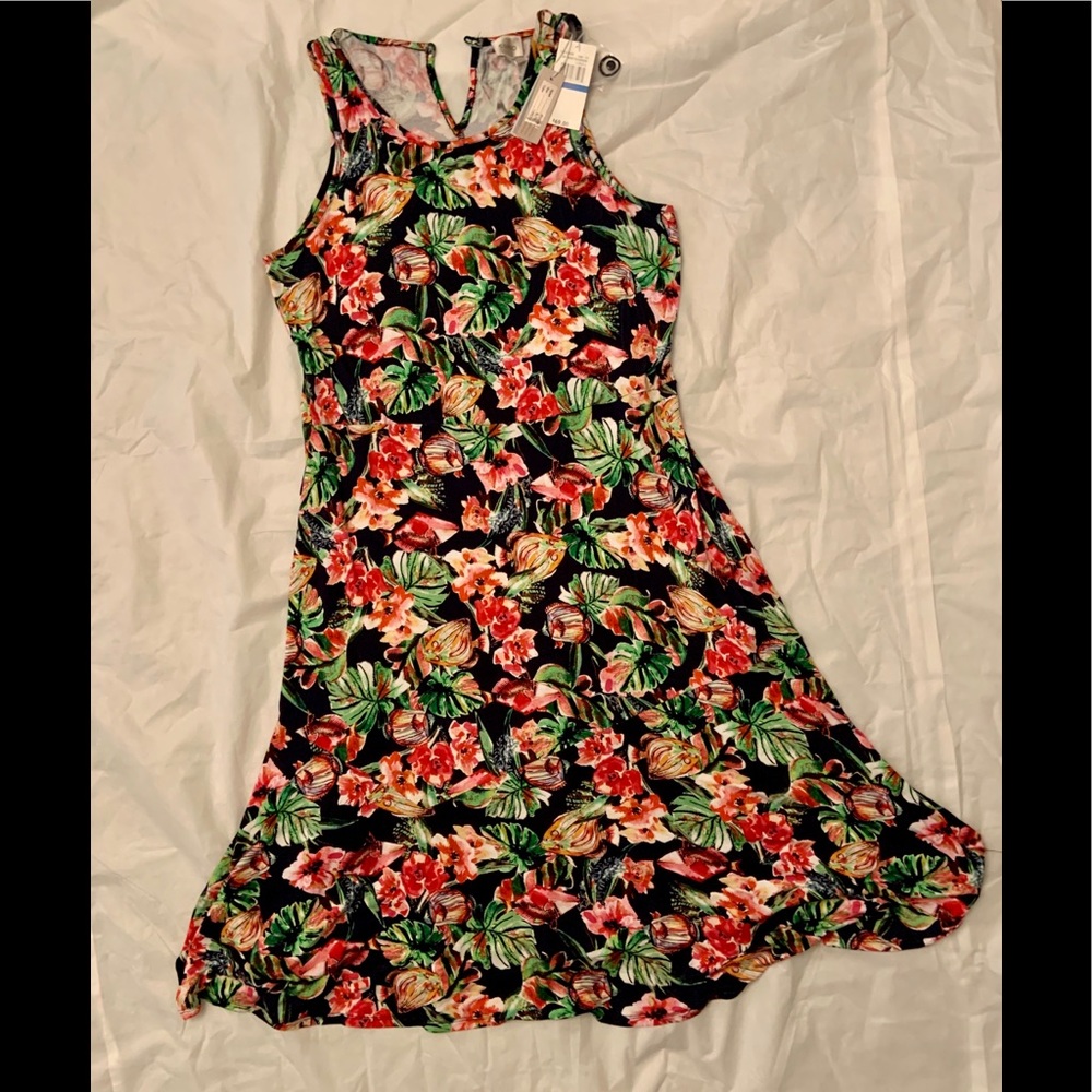 Cupio Sleeveless Summer Flower Dress